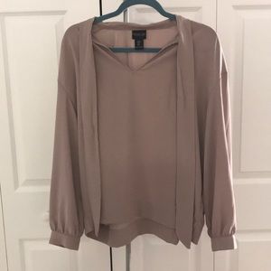 Long sleeve blouse